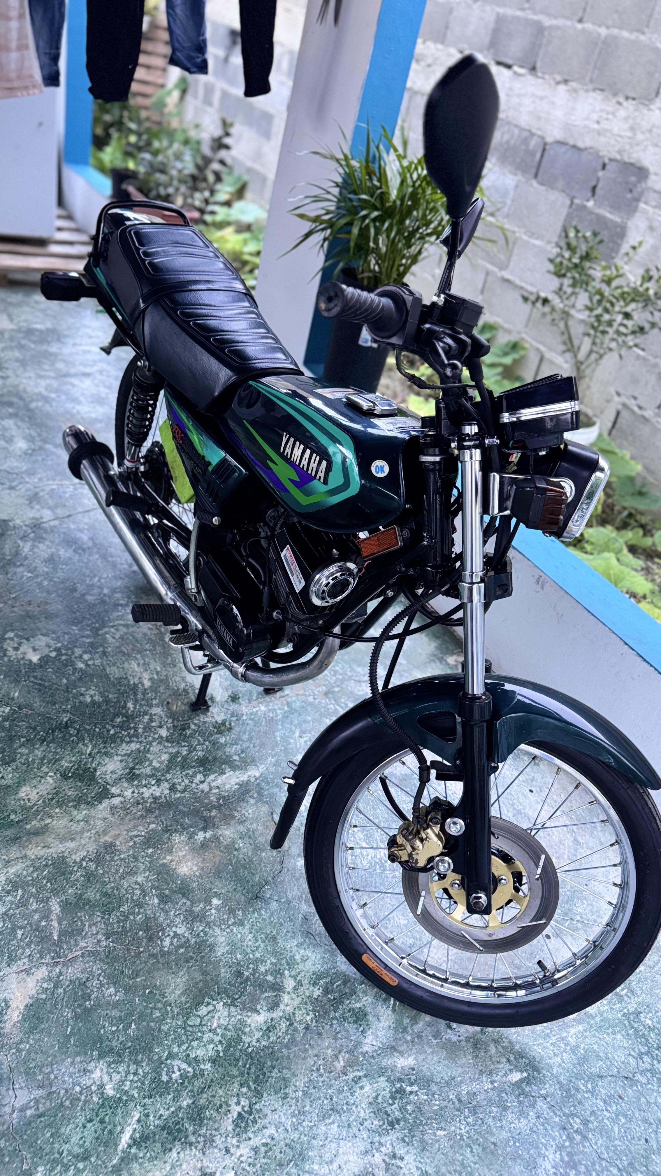 🔥 YAMAHA RX115 2007 VERDE – ORIGINAL  🔥