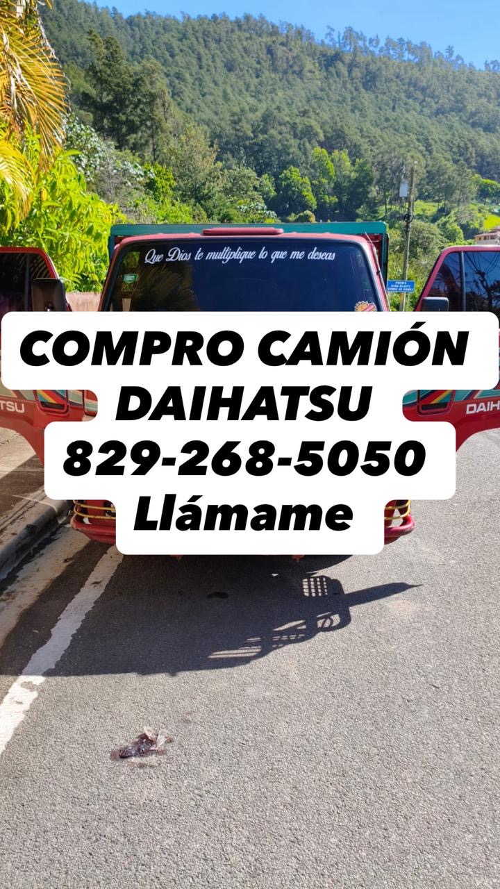 Autos - COMPRAMOS CAMIONES DAIHATSU NO IMPORTA L