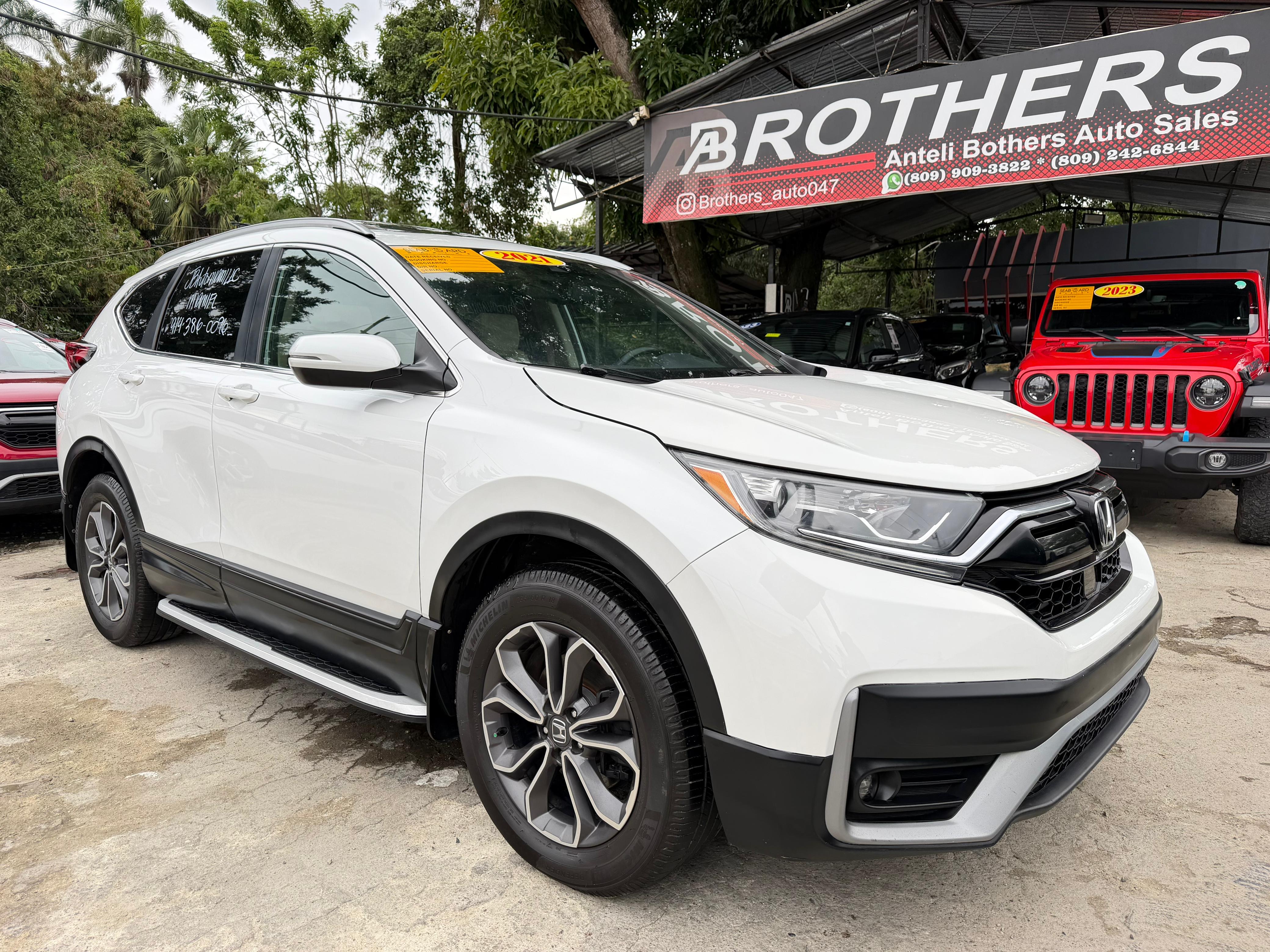 HONDA CRV🔥EXL🔥AWD 2021- 💎BLANCA💎 - CLEAN CARFAX