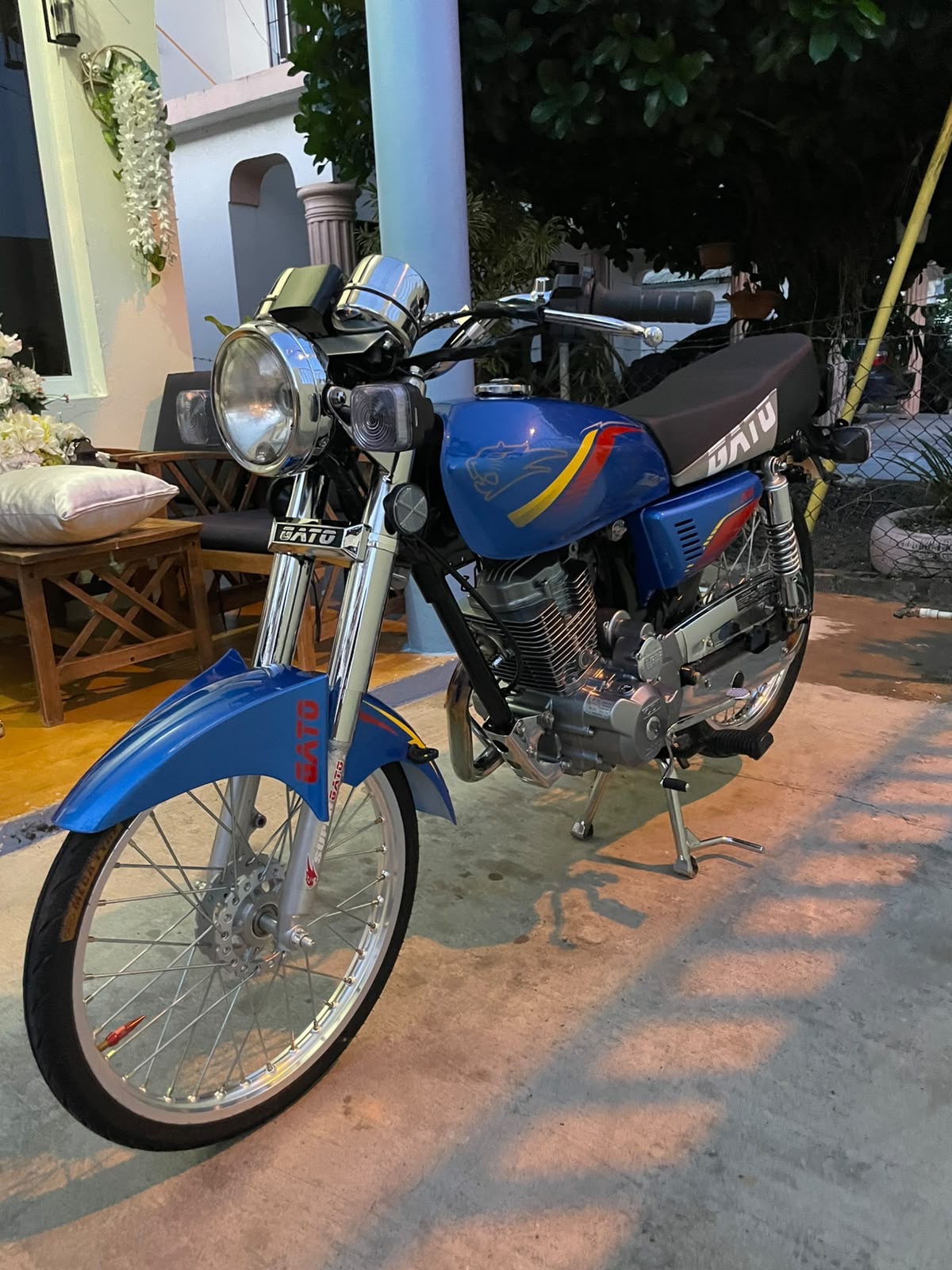 Motos - CG súper gato 300cc a metanol, Mecánica