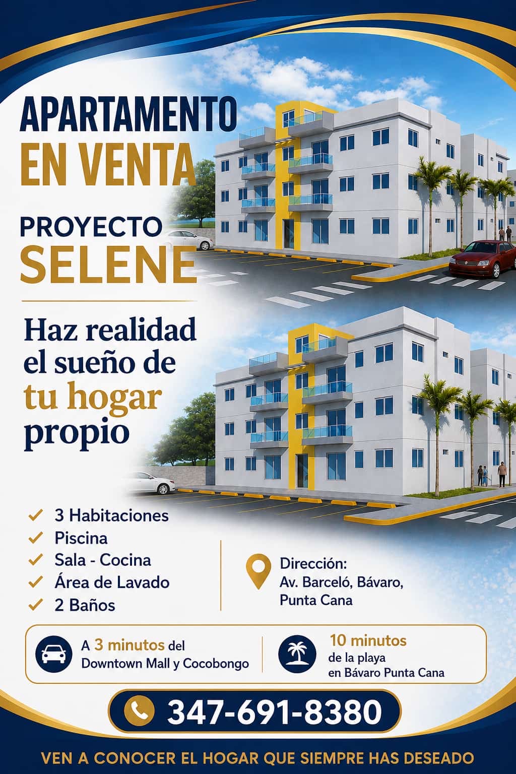 Casas - Se vende apartamento 

Mi telefono es