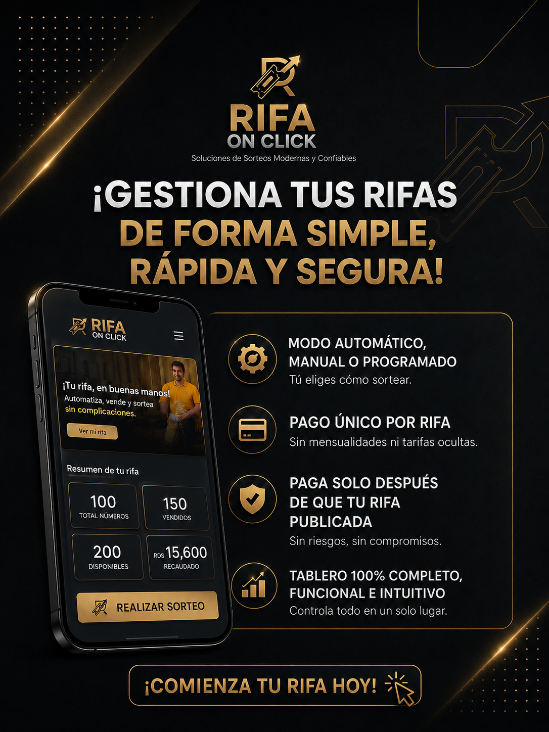 Servicios - ¿QUIERES VENDER MÁS RIFAS?

Deja atrás