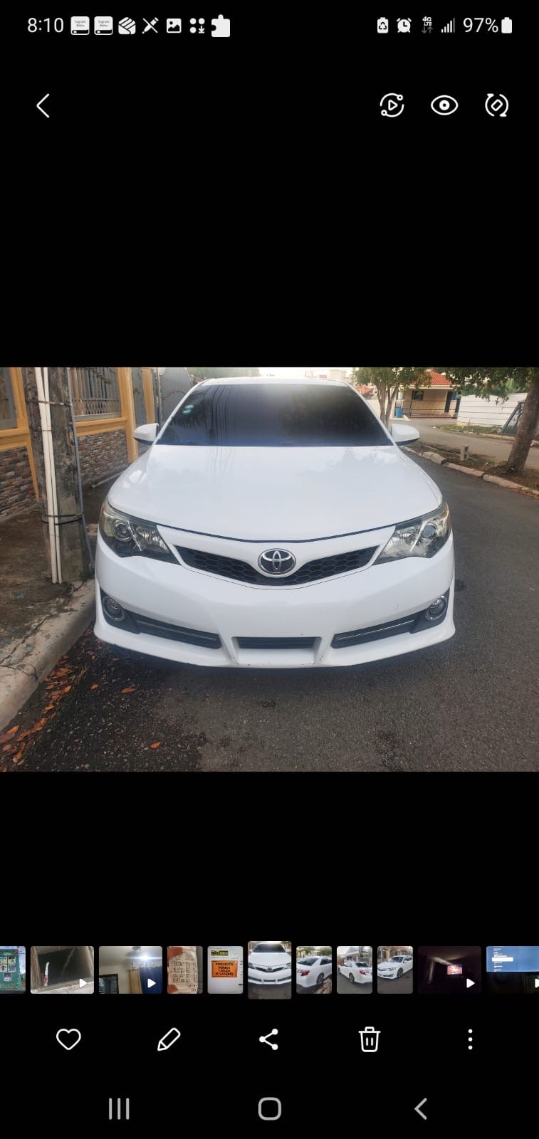 Autos - Marca Toyota Camry 2014, 4 cilindro auto