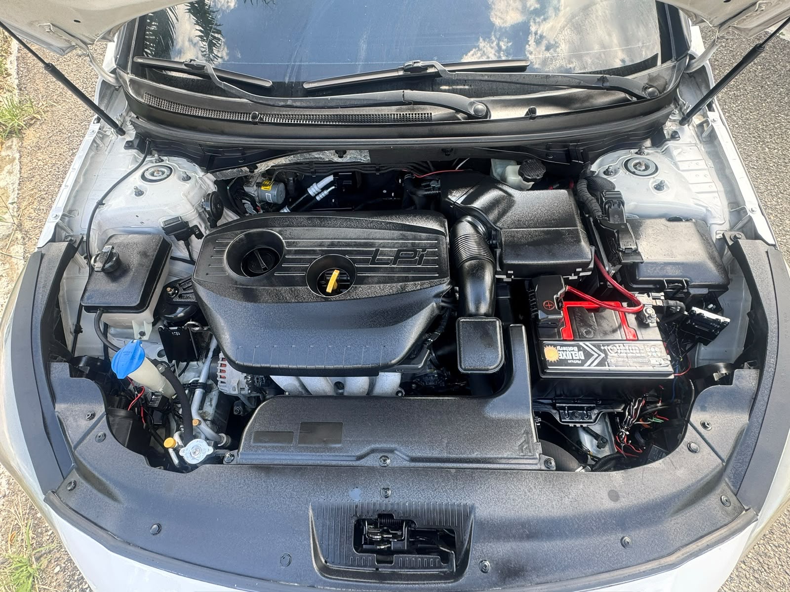 Autos - Hyundai LF 2015 blanco en muy buenas con
